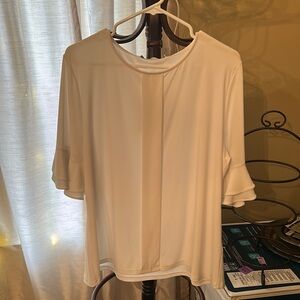 White Preston and York Blouse